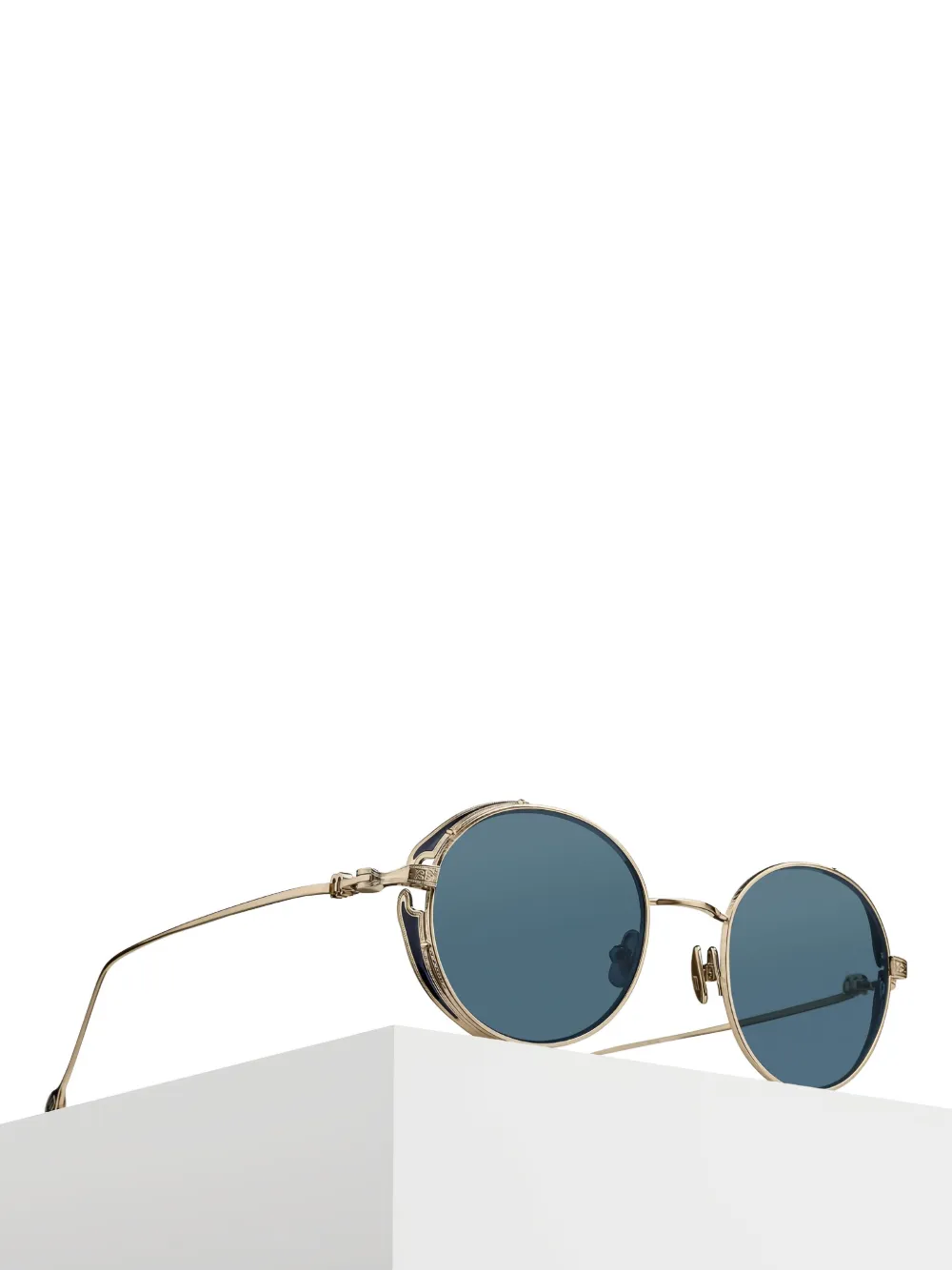 Солнцезащитные очки в круглой оправе из металла Matsuda, золотой
Солнцезащитные очки в круглой оправе из металла Matsuda, золотой