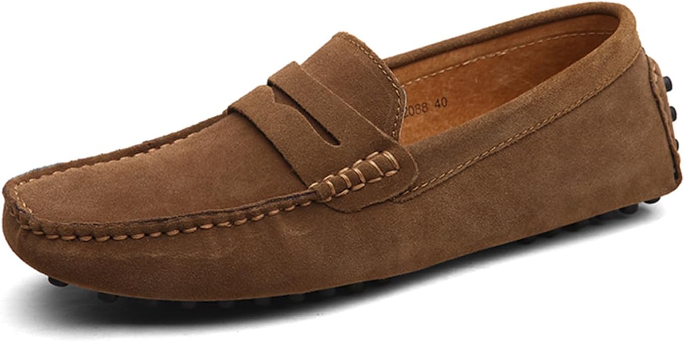 Мужские ручной работы замшевые повседневные лоферы, большие размеры, мягкие и удобные обувь и ходьбы Abborora, хаки
Мужские ручной работы замшевые повседневные лоферы, большие размеры, мягкие и удобные обувь и ходьбы Abborora, хаки