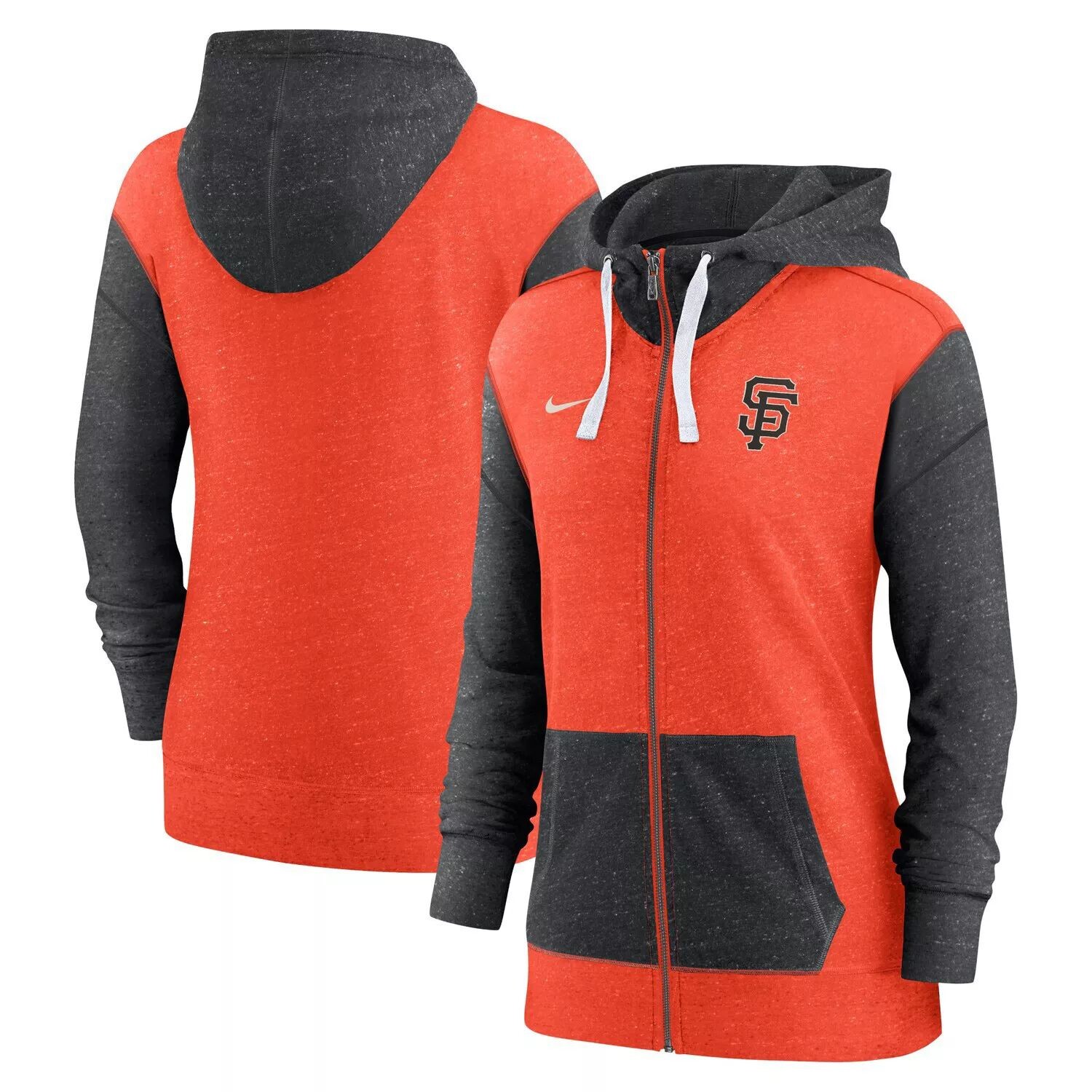 Женская худи с молнией во всю длину Nike Orange San Francisco Giants Nike
Женская худи с молнией во всю длину Nike Orange San Francisco Giants Nike
