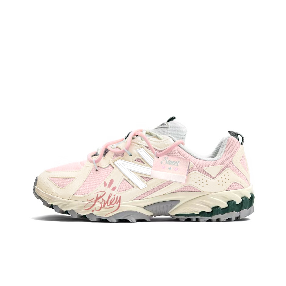 New Balance 610T устойчивые к истиранию низкие походные ботинки Unisex желтый розовый
New Balance 610T устойчивые к истиранию низкие походные ботинки Unisex желтый розовый