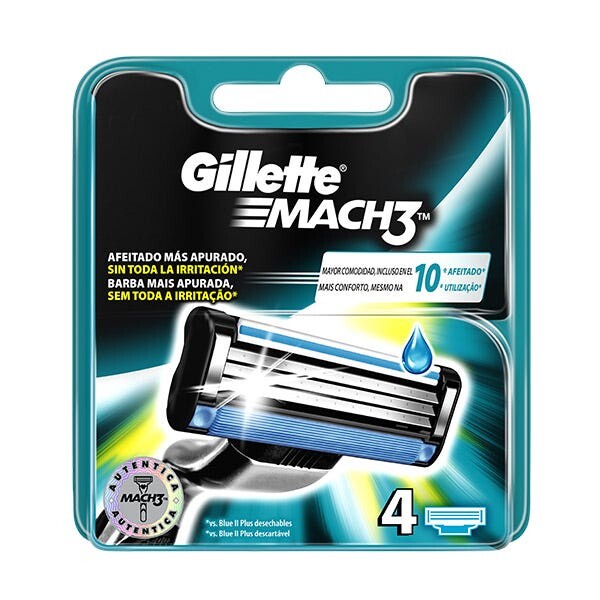 3 Маха 4 шт Gillette
3 Маха 4 шт Gillette