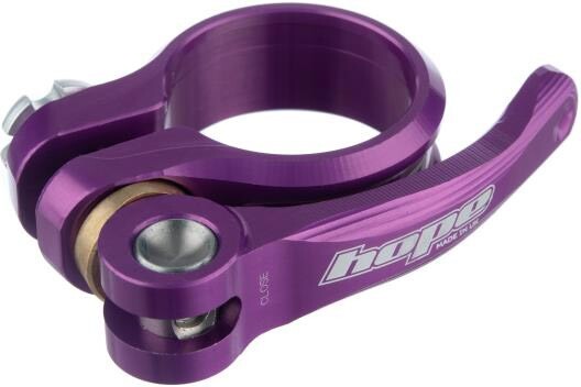 QR Подседельный зажим Hope, фиолетовый
QR Подседельный зажим Hope, фиолетовый