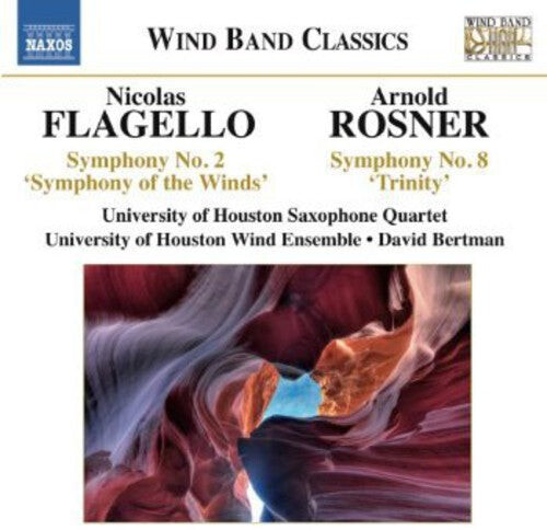 CD диск Flagello / University of Houston Saxophone Quartet: Symphony No. 2: Sym of the Winds / Symphony No. 8 
CD диск Flagello / University of Houston Saxophone Quartet: Symphony No. 2: Sym of the Winds / Symphony No. 8
