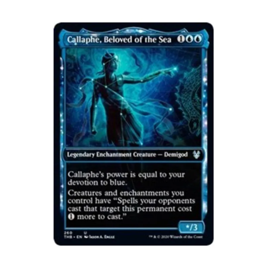 CCG Каллафе, возлюбленная моря (Витрина) (U), MTG - Theros Beyond Death
CCG Каллафе, возлюбленная моря (Витрина) (U), MTG - Theros Beyond Death