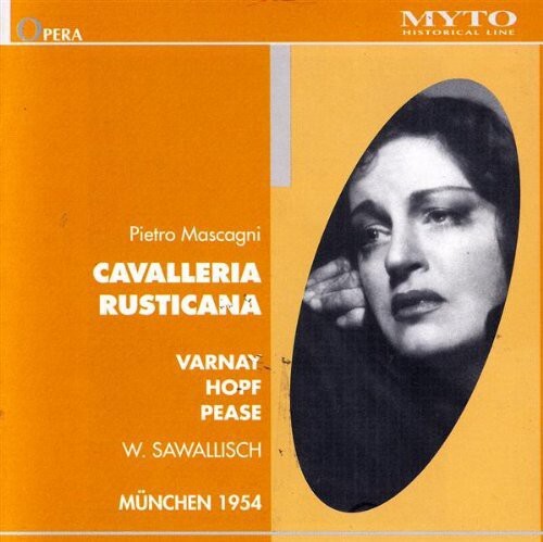 CD диск Mascagni / Varnay / Hopf / Pease / Sawallisch: Cavalleria Rusticana
CD диск Mascagni / Varnay / Hopf / Pease / Sawallisch: Cavalleria Rusticana