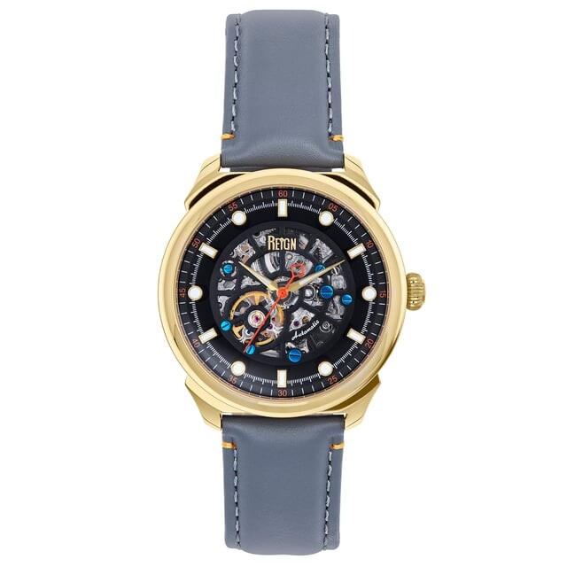 Автоматические часы Weston со скелетонизированным кожаным ремешком Reign, серый
Автоматические часы Weston со скелетонизированным кожаным ремешком Reign, серый