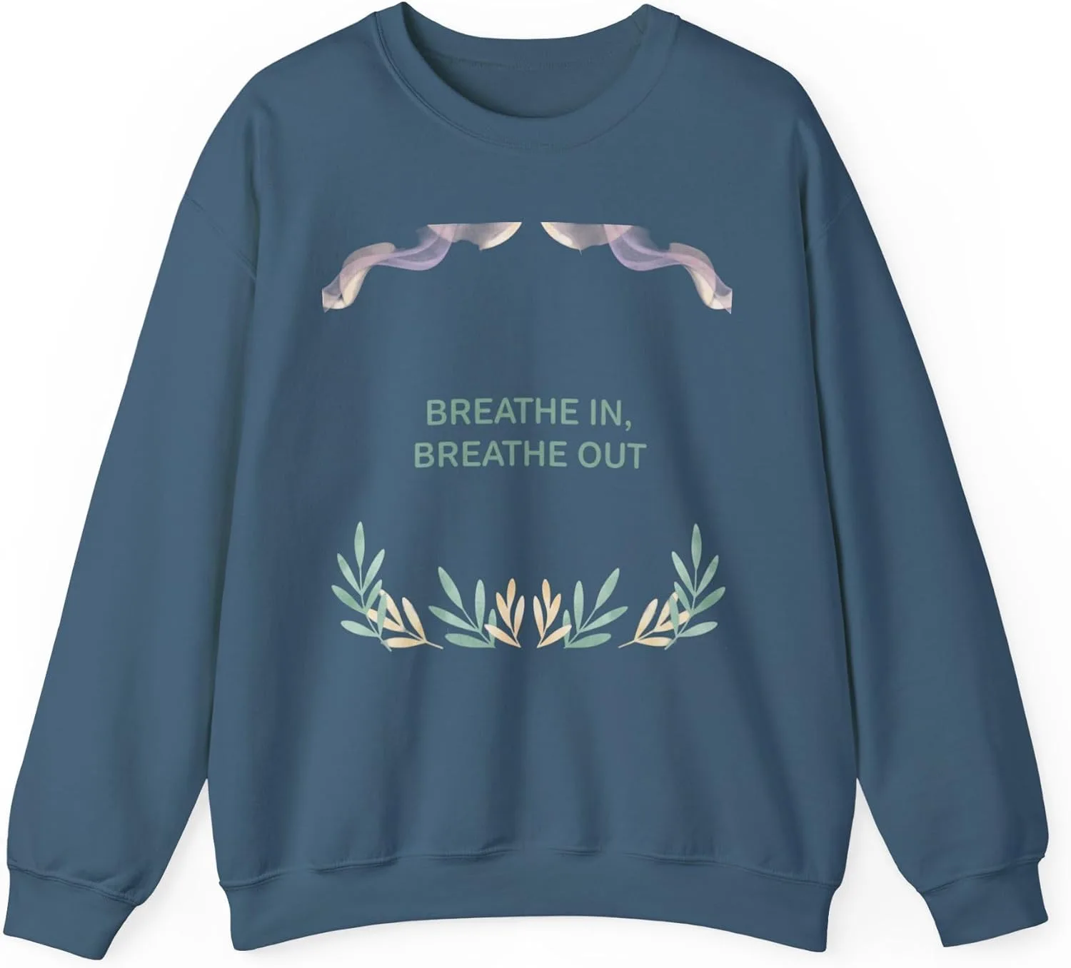 Толстовка Breathe In Breathe Out с принтом о ментальном здоровье
Толстовка Breathe In Breathe Out с принтом о ментальном здоровье
