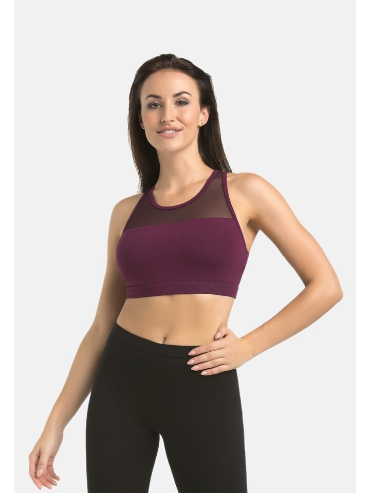 Спортивный бюстгальтер Teyli, фиолетовый
Спортивный бюстгальтер Teyli, фиолетовый