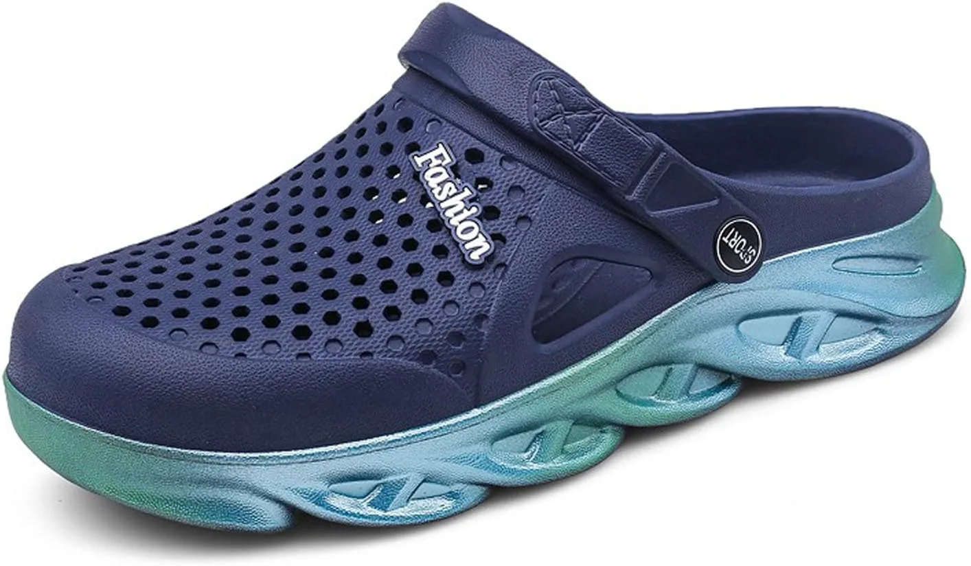 Мужские сабо SECHRITE, садовая обувь, водные сандалии, резиновые сабо для мужчин, уличные тапочки, водонепроницаемые шлепанцы, летние мюли, градиентный цвет, синий
Мужские сабо SECHRITE, садовая обувь, водные сандалии, резиновые сабо для мужчин, уличные тапочки, водонепроницаемые шлепанцы, летние мюли, градиентный цвет, синий