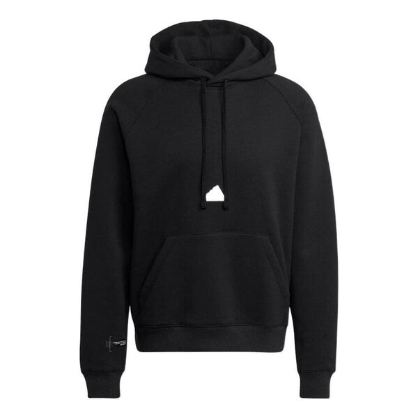 Толстовка Men's adidas Solid Color Logo Hooded Loose Long Sleeves Black, черный 
Толстовка Men's adidas Solid Color Logo Hooded Loose Long Sleeves Black, черный