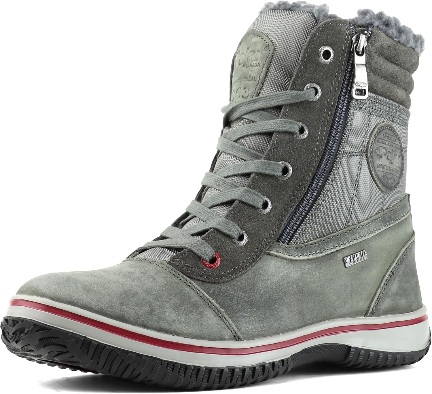 Мужские зимние ботинки PAJAR Trooper 2.0 из нубука, водонепроницаемые, на шнуровке и молнии, для снега, темно-серый
Мужские зимние ботинки PAJAR Trooper 2.0 из нубука, водонепроницаемые, на шнуровке и молнии, для снега, темно-серый