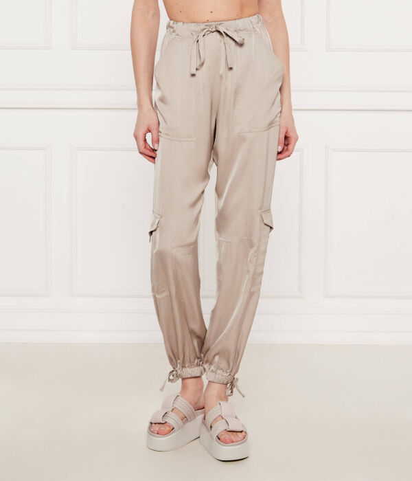 Атласные брюки-карго Regular fit Akep, коричневый
Атласные брюки-карго Regular fit Akep, коричневый