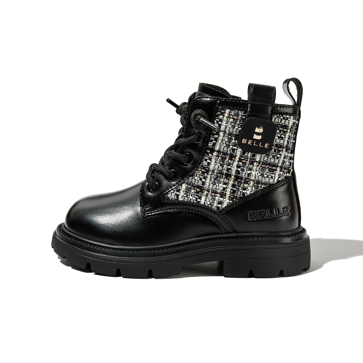 Детские кожаные сапоги Kids BELLE, черный
Детские кожаные сапоги Kids BELLE, черный