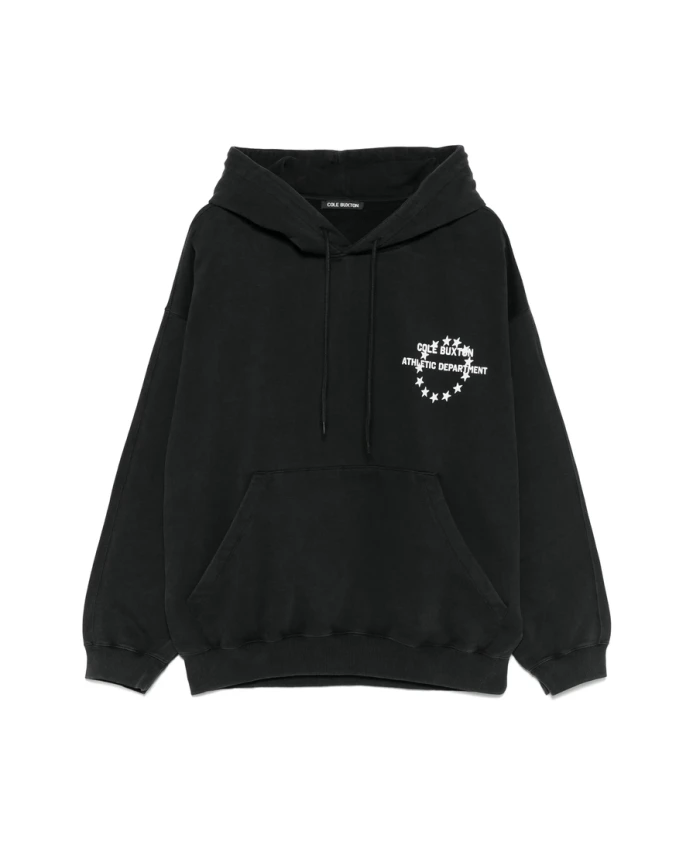 Черная толстовка с капюшоном и ребристой отделкой по низу. Cole Buxton, черный
Черная толстовка с капюшоном и ребристой отделкой по низу. Cole Buxton, черный