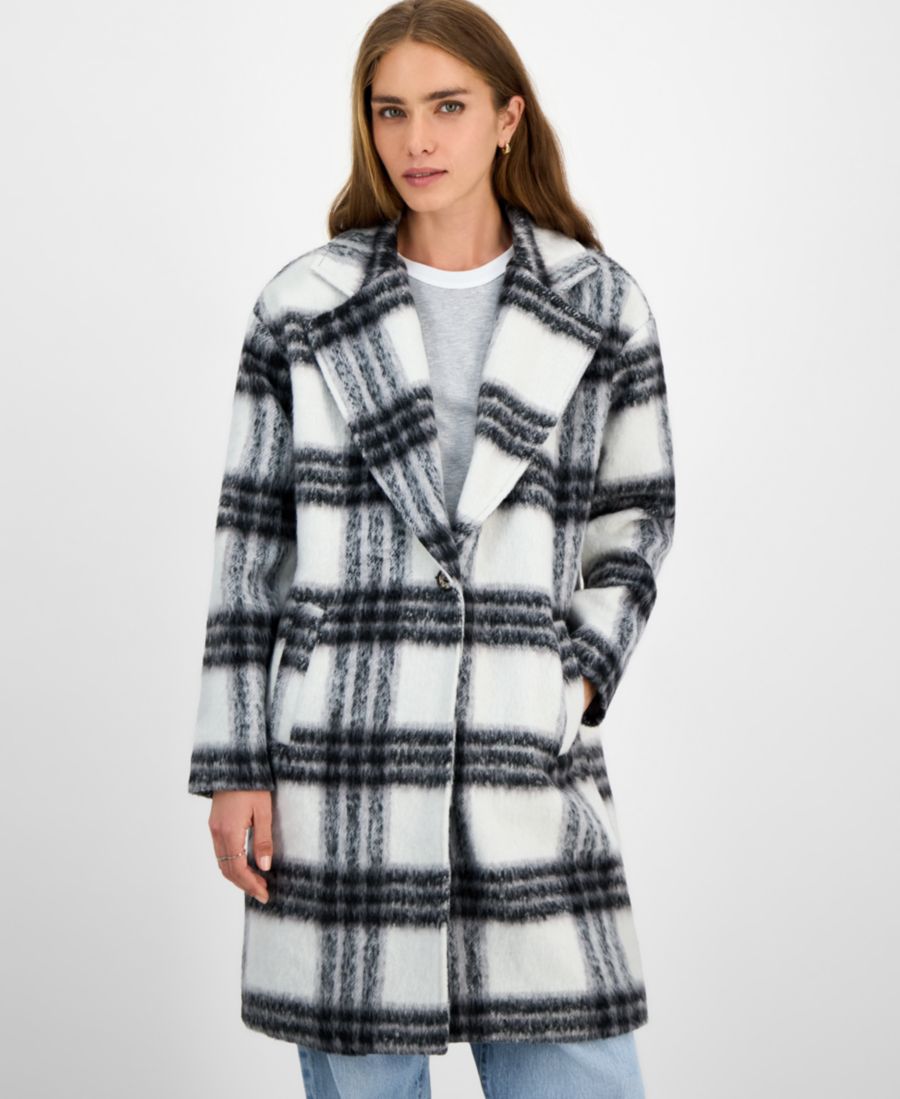 Детское клетчатое пальто на пуговицах Jou Jou, Black Plaid
Детское клетчатое пальто на пуговицах Jou Jou, Black Plaid