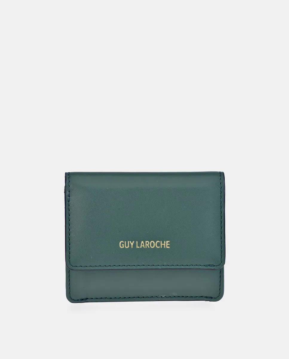 Женский кошелек для карт на кожаной молнии Guy Laroche, зеленый
Женский кошелек для карт на кожаной молнии Guy Laroche, зеленый