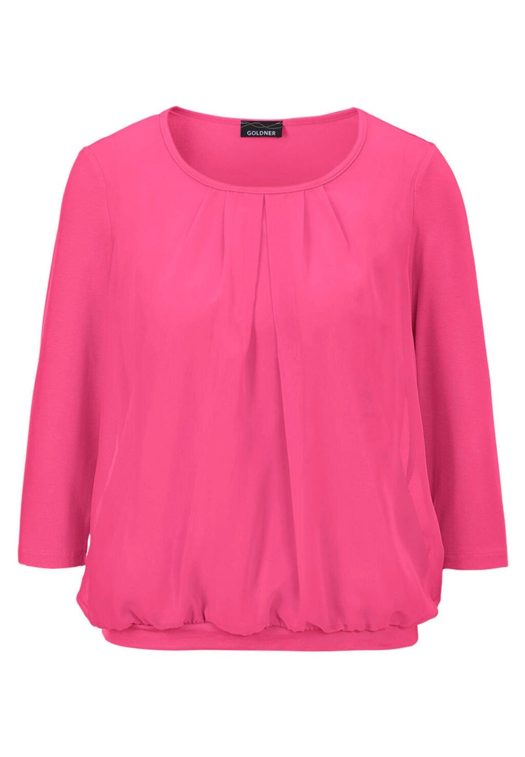 Топ с длинными рукавами GOLDNER, розовый 
Топ с длинными рукавами GOLDNER, розовый