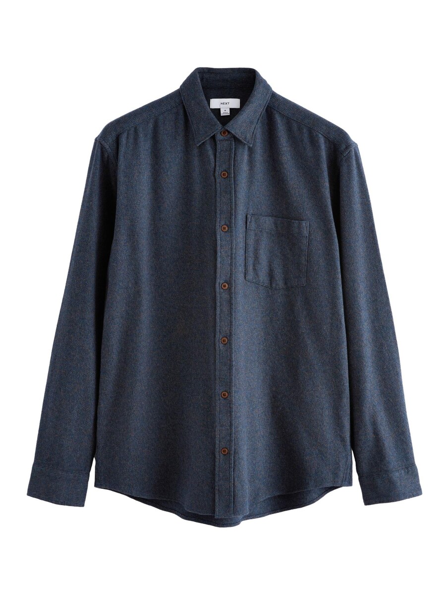 Рубашка обычного кроя на пуговицах Next, темно-синий
Рубашка обычного кроя на пуговицах Next, темно-синий