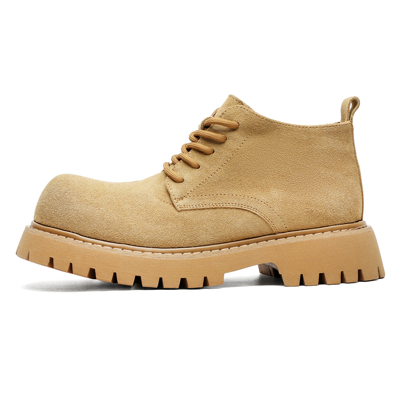 ZHENRAN Желтые утепленные короткие ботинки Martin для мужчин, цвет Yellow Fleece-Lined
ZHENRAN Желтые утепленные короткие ботинки Martin для мужчин, цвет Yellow Fleece-Lined