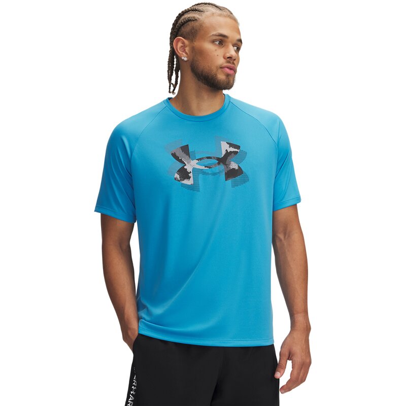 Shirt ua m tech print fill ss Under Armour, синий
Shirt ua m tech print fill ss Under Armour, синий