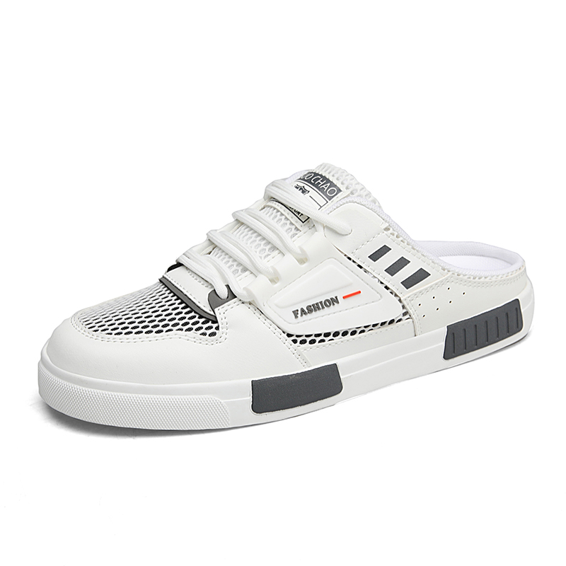 King Jinmai Мужские противоскользящие тапочки с закрытым носком на резиновой подошве белые, цвет White
King Jinmai Мужские противоскользящие тапочки с закрытым носком на резиновой подошве белые, цвет White