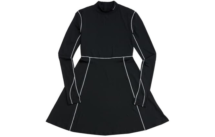 Платье с длинными рукавами женское черное Nike
Платье с длинными рукавами женское черное Nike