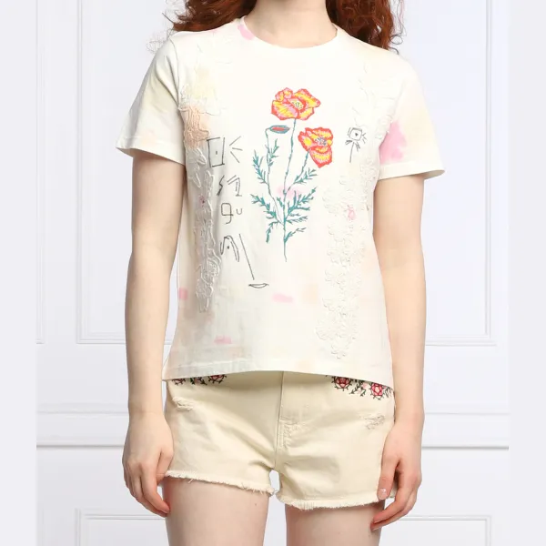 Футболка Altea стандартного кроя Desigual, бежевый
Футболка Altea стандартного кроя Desigual, бежевый