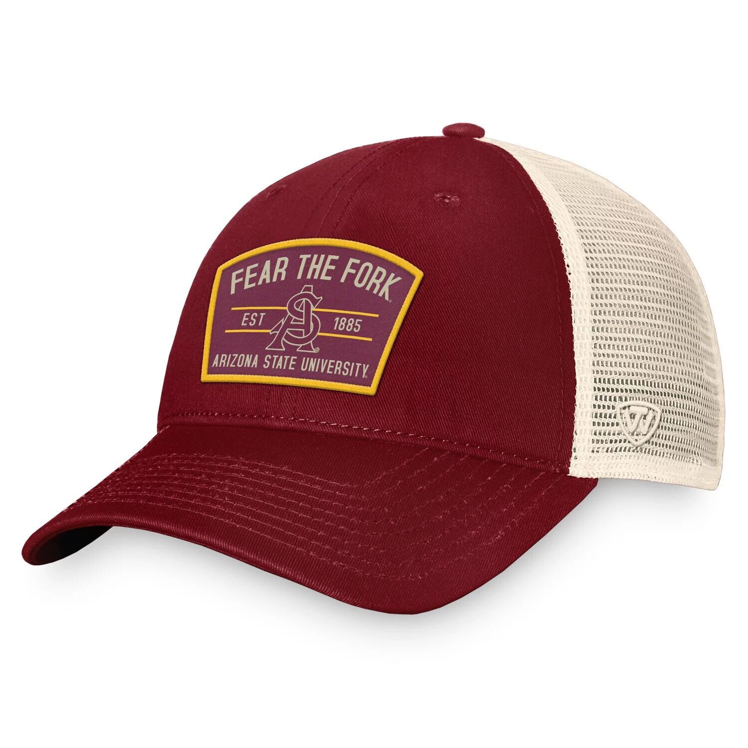 Мужская кепка Top of the World бордового цвета штата Аризона Sun Devils Unruly Slouch Trucker Snapback
Мужская кепка Top of the World бордового цвета штата Аризона Sun Devils Unruly Slouch Trucker Snapback