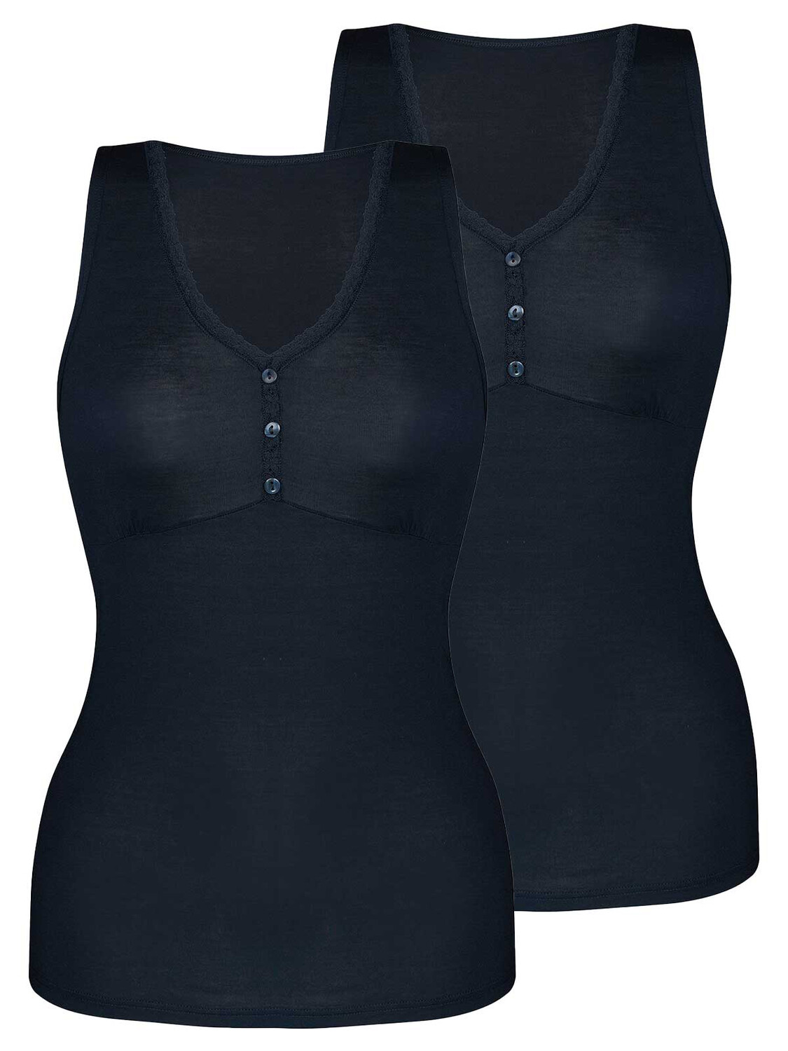 Майка Sassa 2er Sparpack Top, цвет navy navy
Майка Sassa 2er Sparpack Top, цвет navy navy