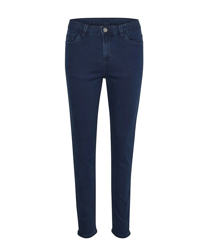 Джинсы узкого кроя из денима Kaffe, синий
Джинсы узкого кроя из денима Kaffe, синий