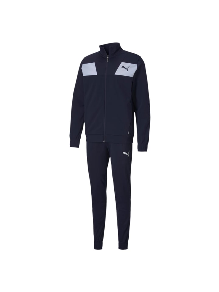 Puma Спортивный костюм Techstripe Tricot Suit синего цвета
Puma Спортивный костюм Techstripe Tricot Suit синего цвета