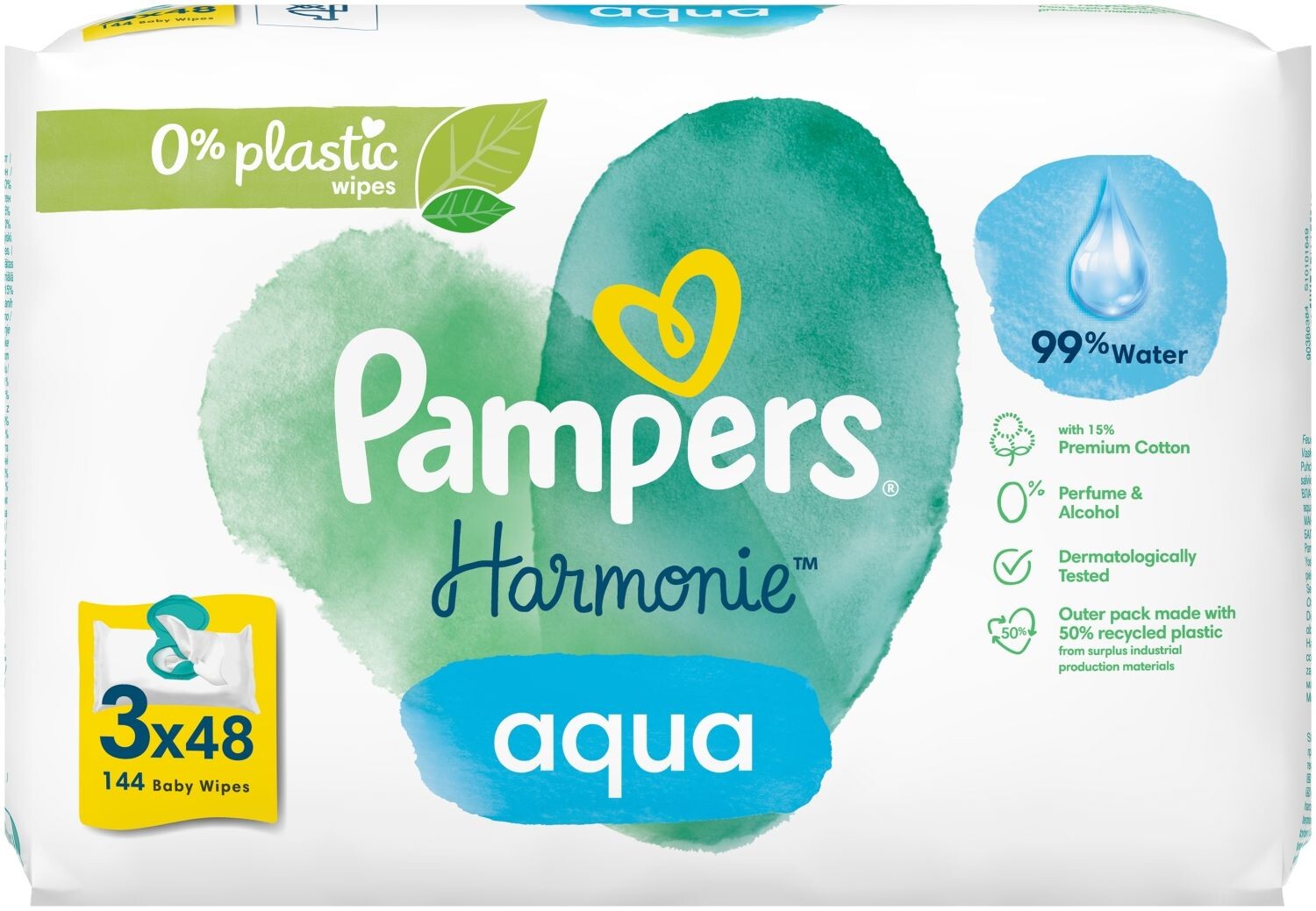 Влажные салфетки Pampers Aqua Harmonie, 144 шт
Влажные салфетки Pampers Aqua Harmonie, 144 шт
