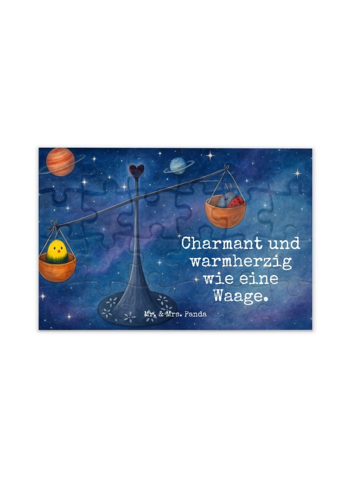 Mr. & Mrs. Panda Пазл с изображением знака зодиака Весы и надписью, выполненной белым цветом
Mr. & Mrs. Panda Пазл с изображением знака зодиака Весы и надписью, выполненной белым цветом