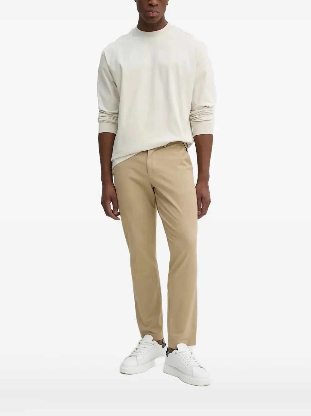 Футболка с длинными рукавами и круглым вырезом BOSS, нейтральный
Футболка с длинными рукавами и круглым вырезом BOSS, нейтральный