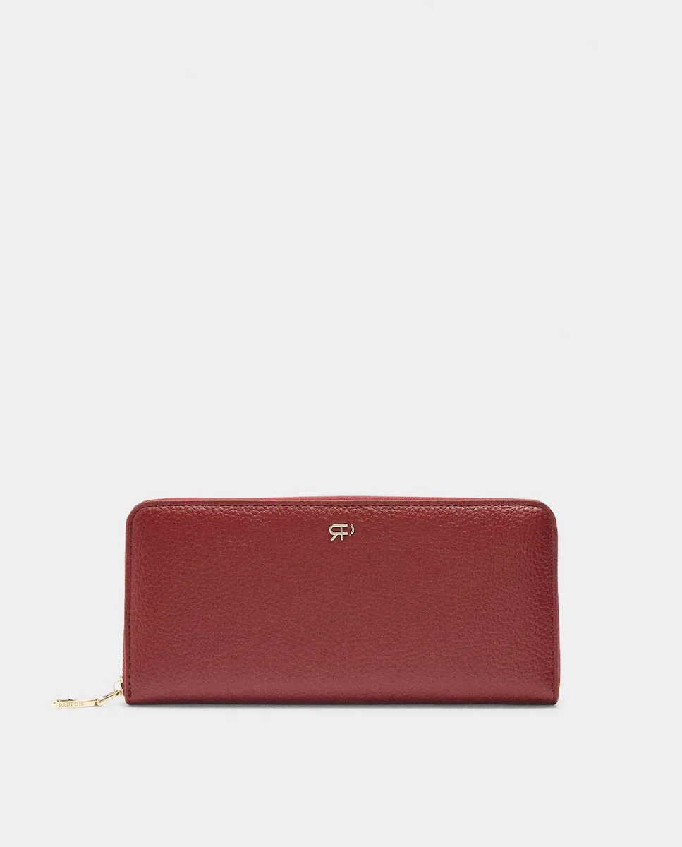 Большой женский кошелек с несколькими отделениями и застежкой-молнией, гладкая Parfois, красный
Большой женский кошелек с несколькими отделениями и застежкой-молнией, гладкая Parfois, красный