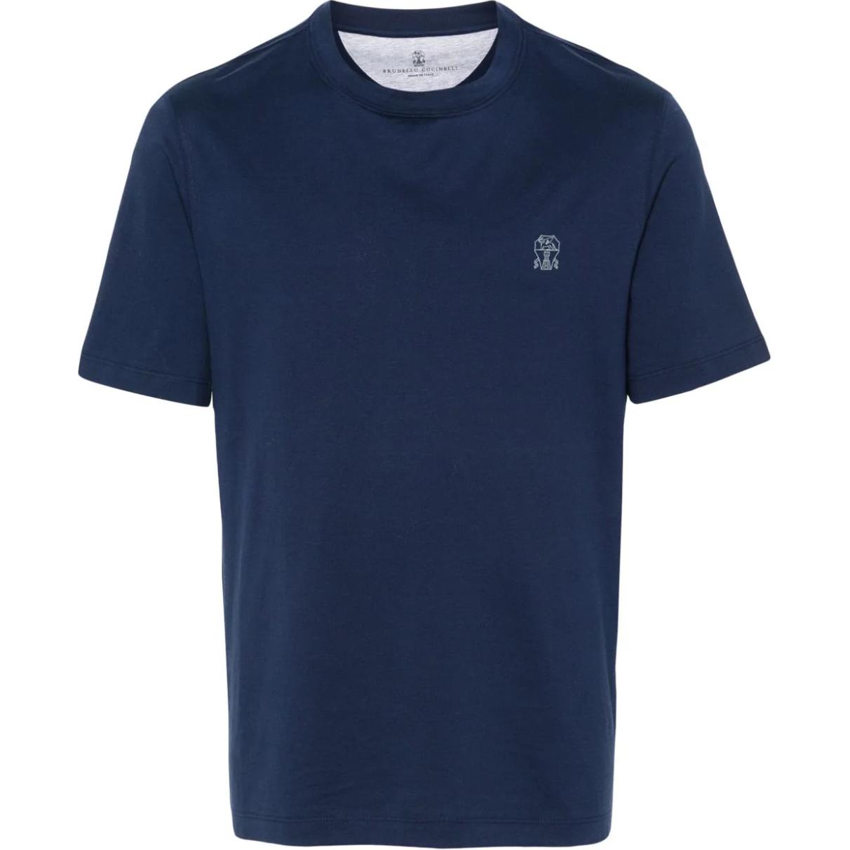 Футболка с принтом логотипа Brunello Cucinelli, темно-синий
Футболка с принтом логотипа Brunello Cucinelli, темно-синий