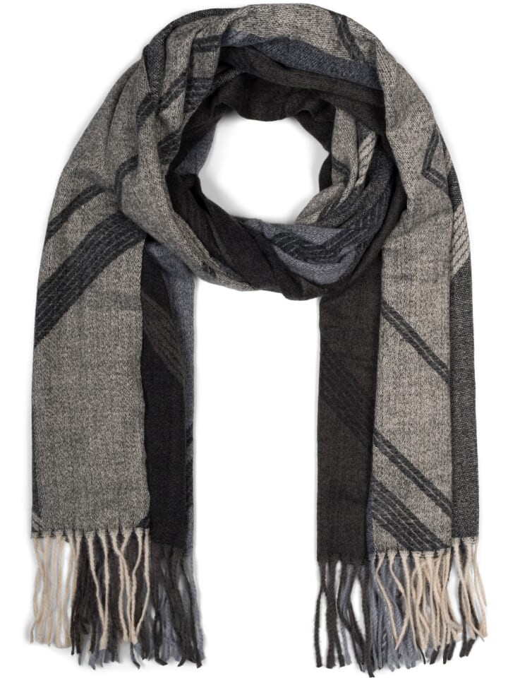 Шарф styleBREAKER, цвет schwarz/grau
Шарф styleBREAKER, цвет schwarz/grau