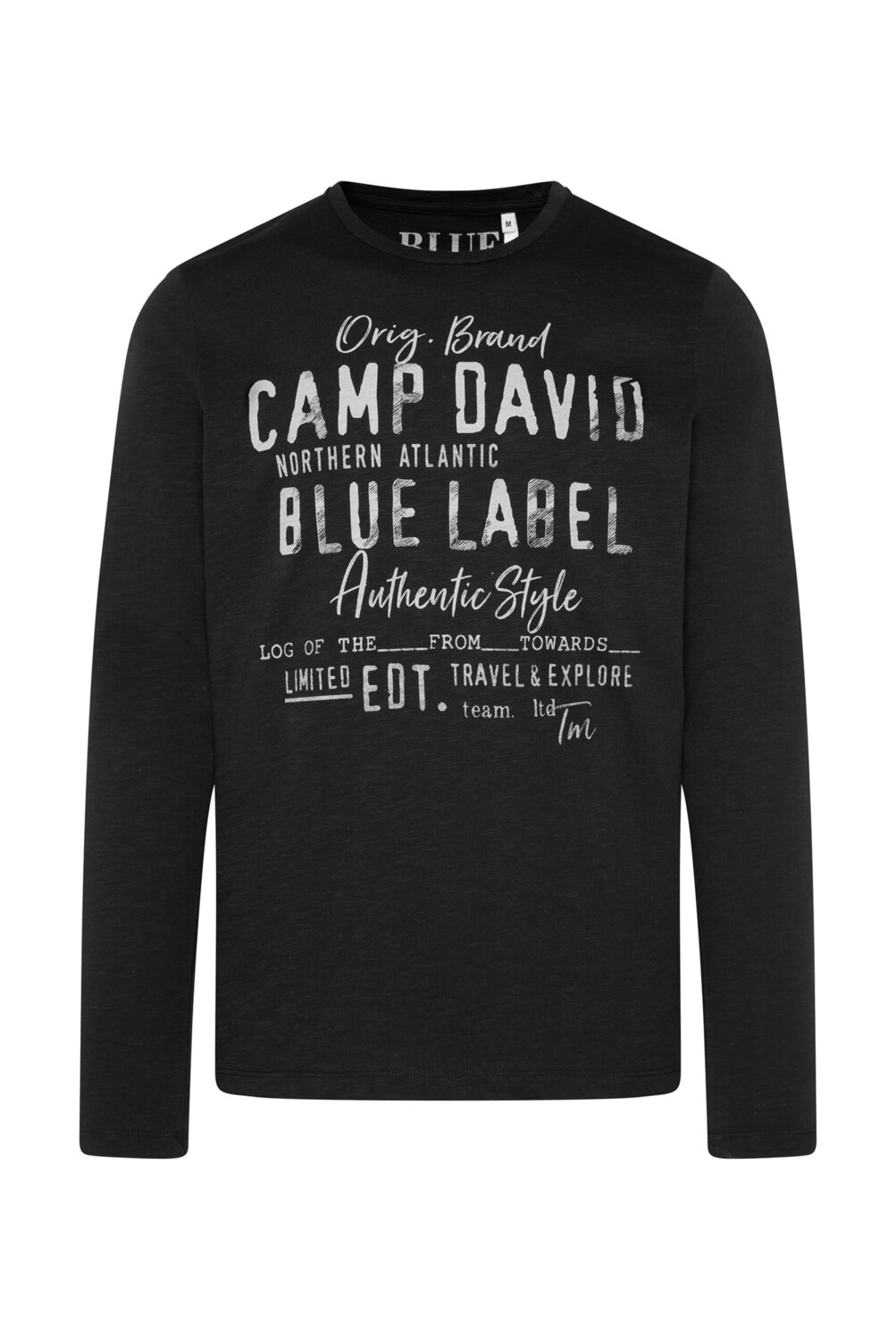 CAMP DAVID Футболка в черном цвете
CAMP DAVID Футболка в черном цвете