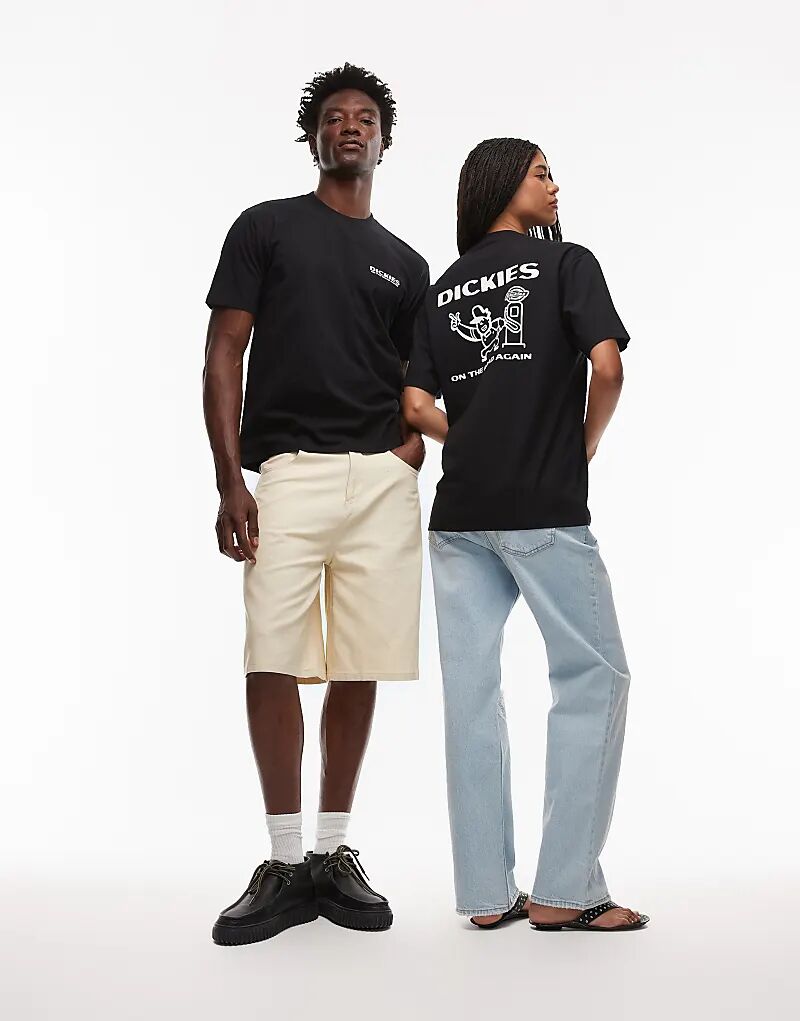 Футболка Dickies Burns с графическим принтом на спине черного цвета 
Футболка Dickies Burns с графическим принтом на спине черного цвета