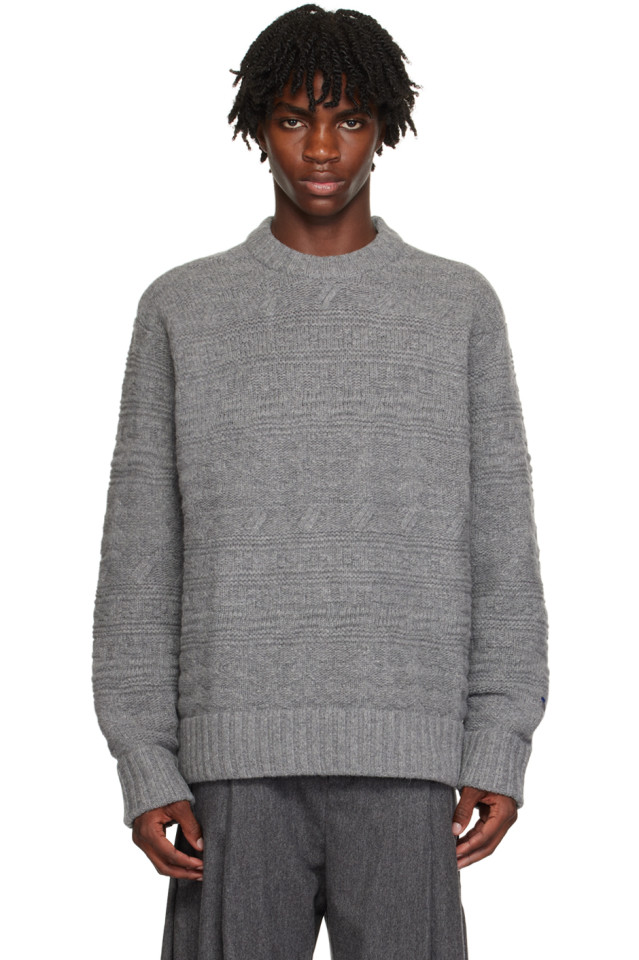 Оверсайз свитер Ader Error, серый
Оверсайз свитер Ader Error, серый