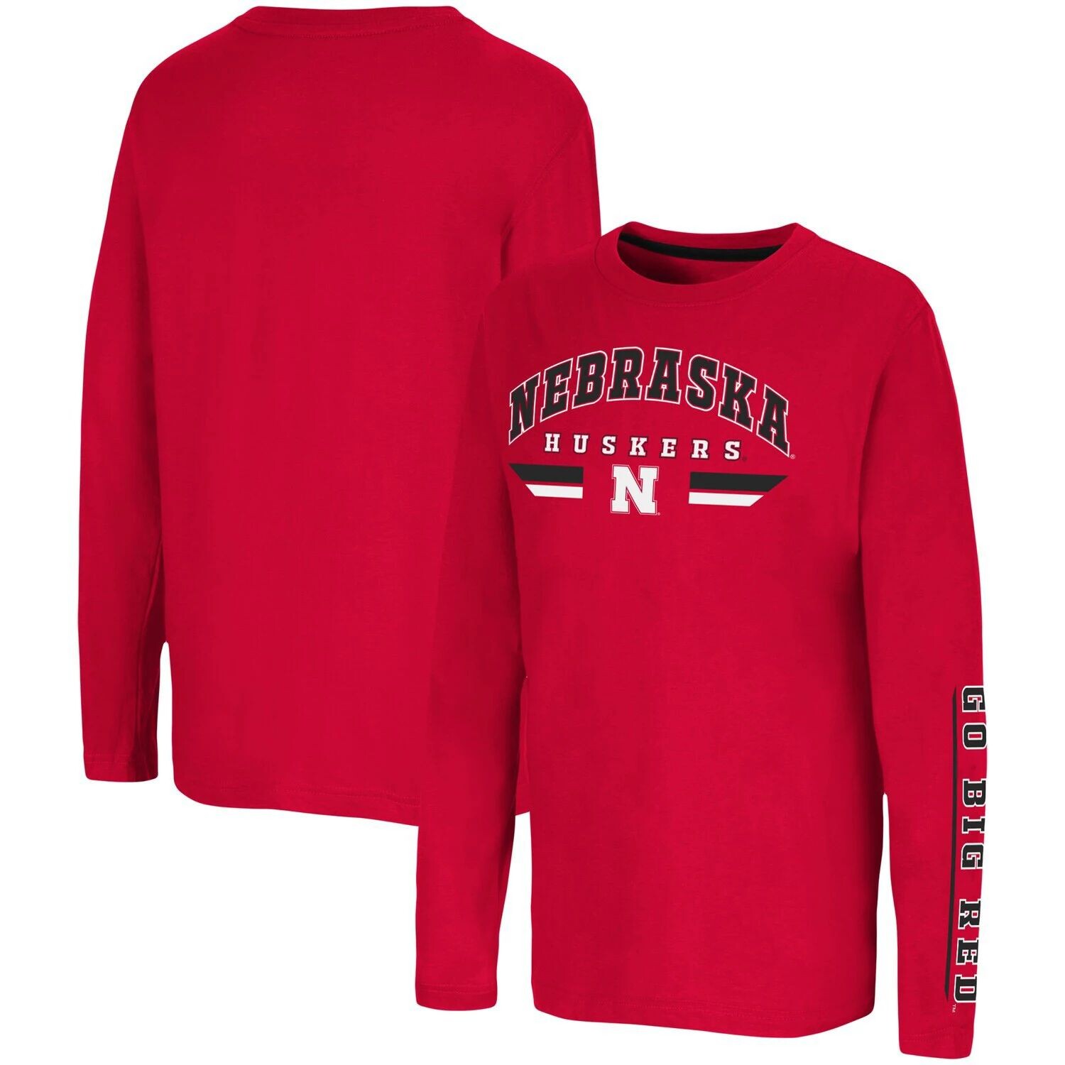 Молодежная футболка Colosseum Scarlet Nebraska Huskers Tornado Reef 2-Hit с длинными рукавами Colosseum
Молодежная футболка Colosseum Scarlet Nebraska Huskers Tornado Reef 2-Hit с длинными рукавами Colosseum
