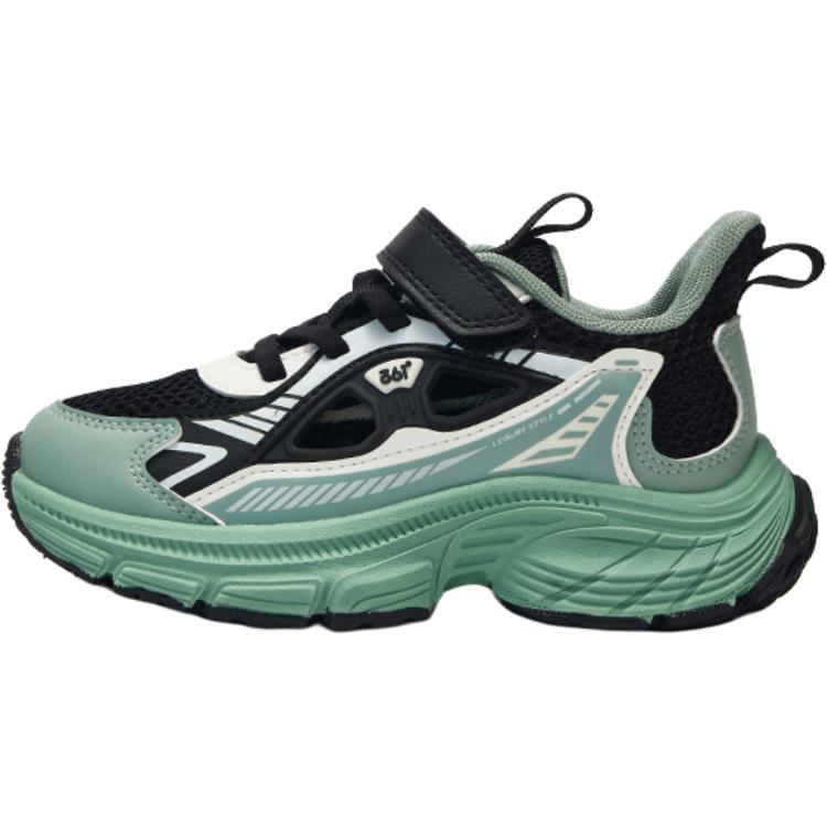 Износостойкие дышащие низкие детские кроссовки для повседневной носки. Для детей от 3 до 7 лет. 361°KIDS, черный/зеленый
Износостойкие дышащие низкие детские кроссовки для повседневной носки. Для детей от 3 до 7 лет. 361°KIDS, черный/зеленый