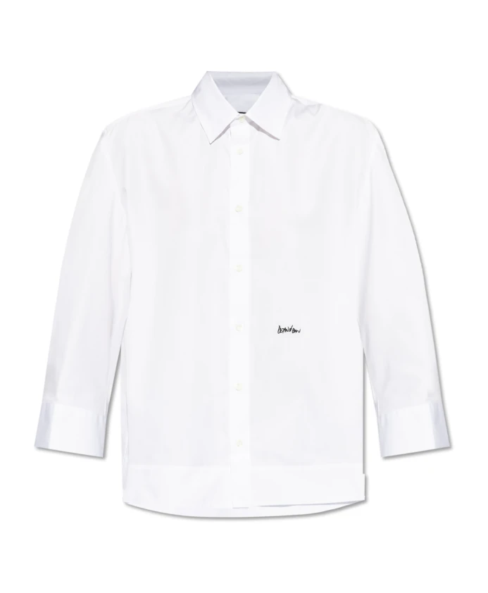 Хлопковая рубашка Dsquared2, белый
Хлопковая рубашка Dsquared2, белый