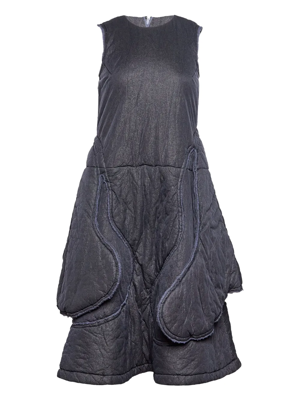 Платье миди без рукавов с круглым вырезом COMME DES GARCONS, черный
Платье миди без рукавов с круглым вырезом COMME DES GARCONS, черный