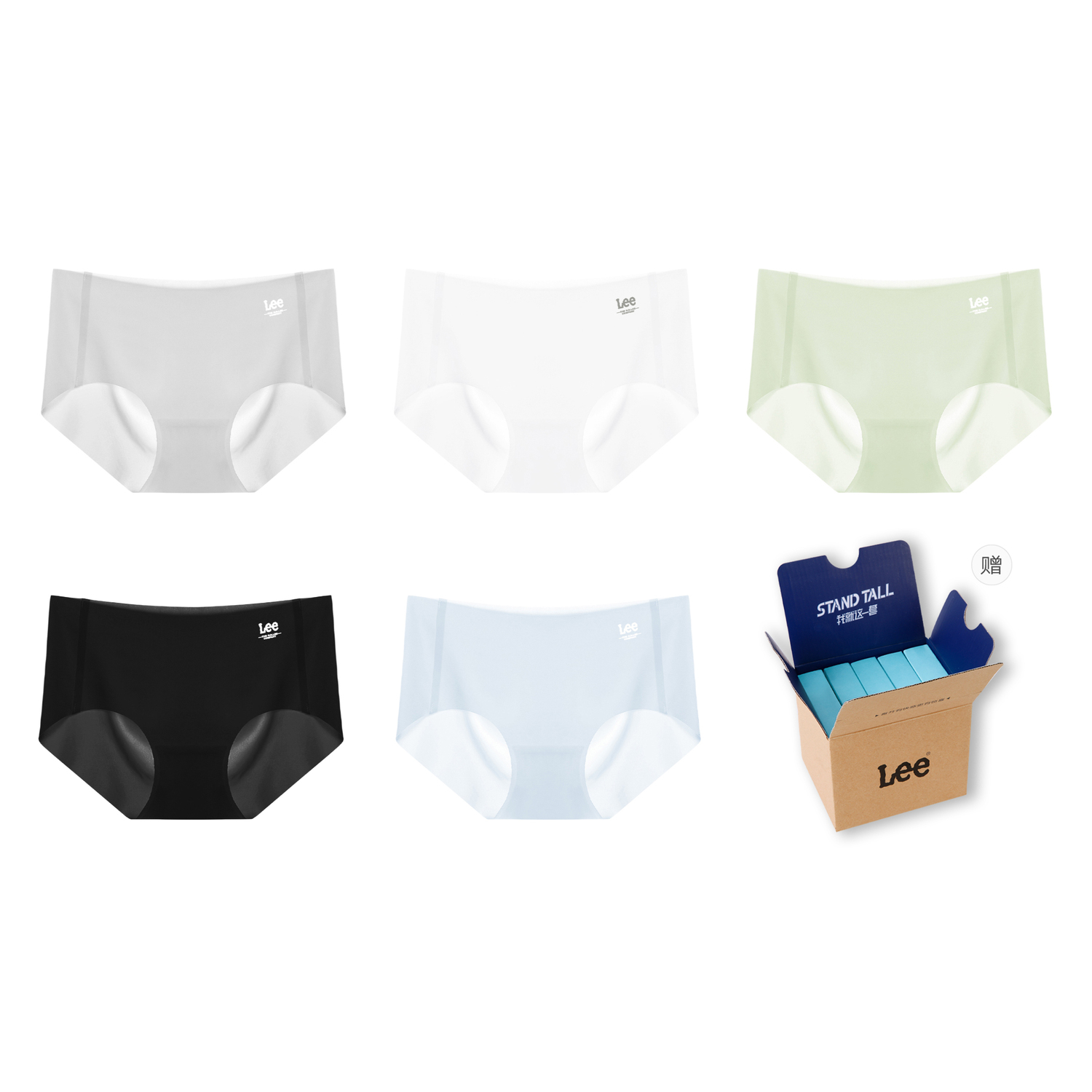 Lee Подарочный набор женского белья 5 пар
Lee Подарочный набор женского белья 5 пар