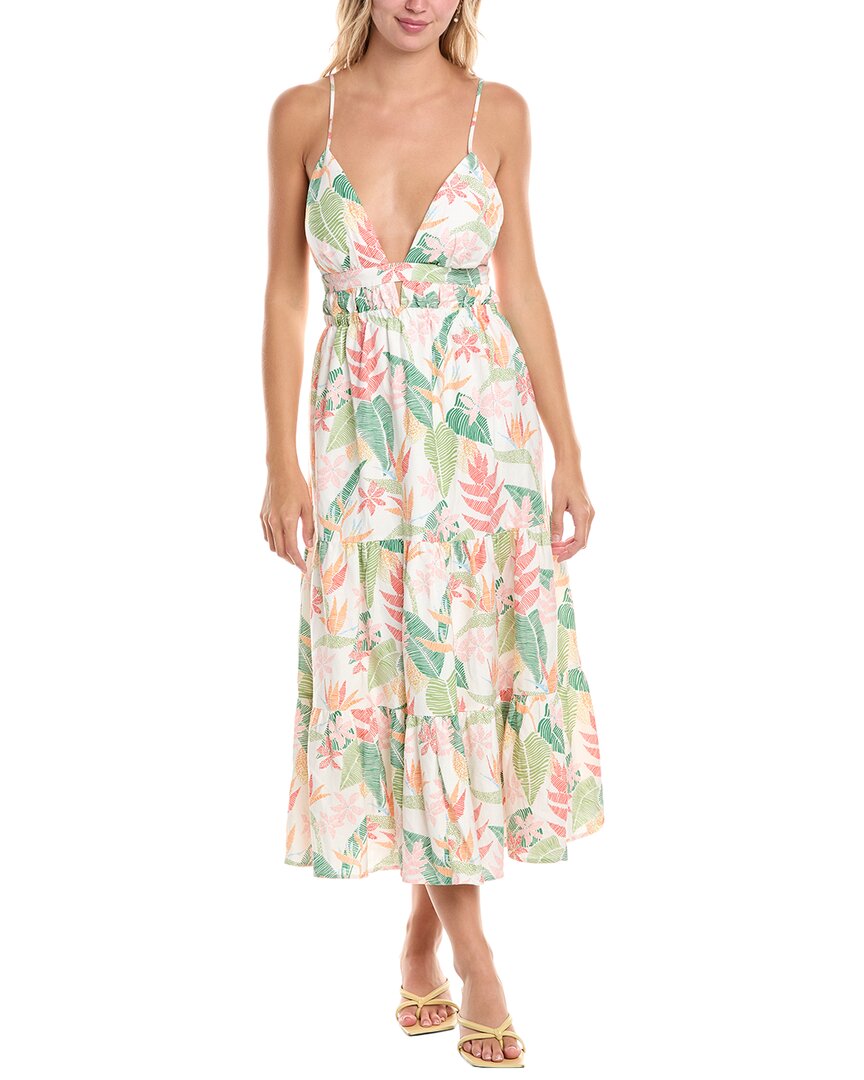 Tori Richard Takes 2 To Mango Heidi платье макси из льняной смеси, белый
Tori Richard Takes 2 To Mango Heidi платье макси из льняной смеси, белый