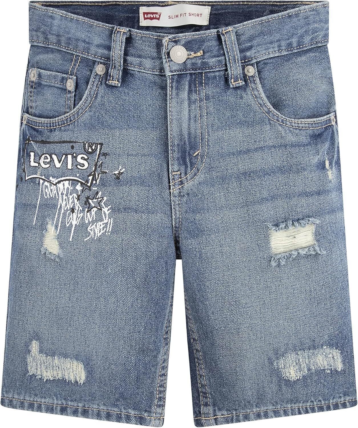 Узкие джинсовые шорты Levi's Boy's 511 (для детей старшего возраста), Graffiti Thrift
Узкие джинсовые шорты Levi's Boy's 511 (для детей старшего возраста), Graffiti Thrift