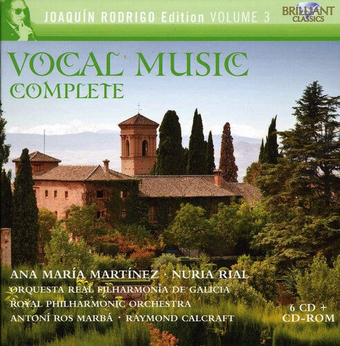 CD диск Rodrigo / Martinez / Guinovart / Rodes: Complete Vocal Music - Rodrigo Collection 3
CD диск Rodrigo / Martinez / Guinovart / Rodes: Complete Vocal Music - Rodrigo Collection 3
