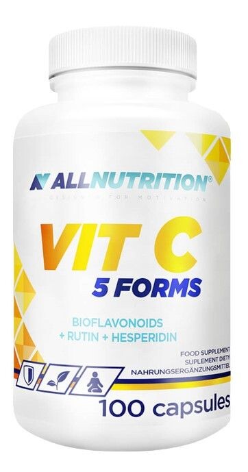 Витамин С в капсулах Allnutrition Vit C 5 FORMS, 100 шт
Витамин С в капсулах Allnutrition Vit C 5 FORMS, 100 шт