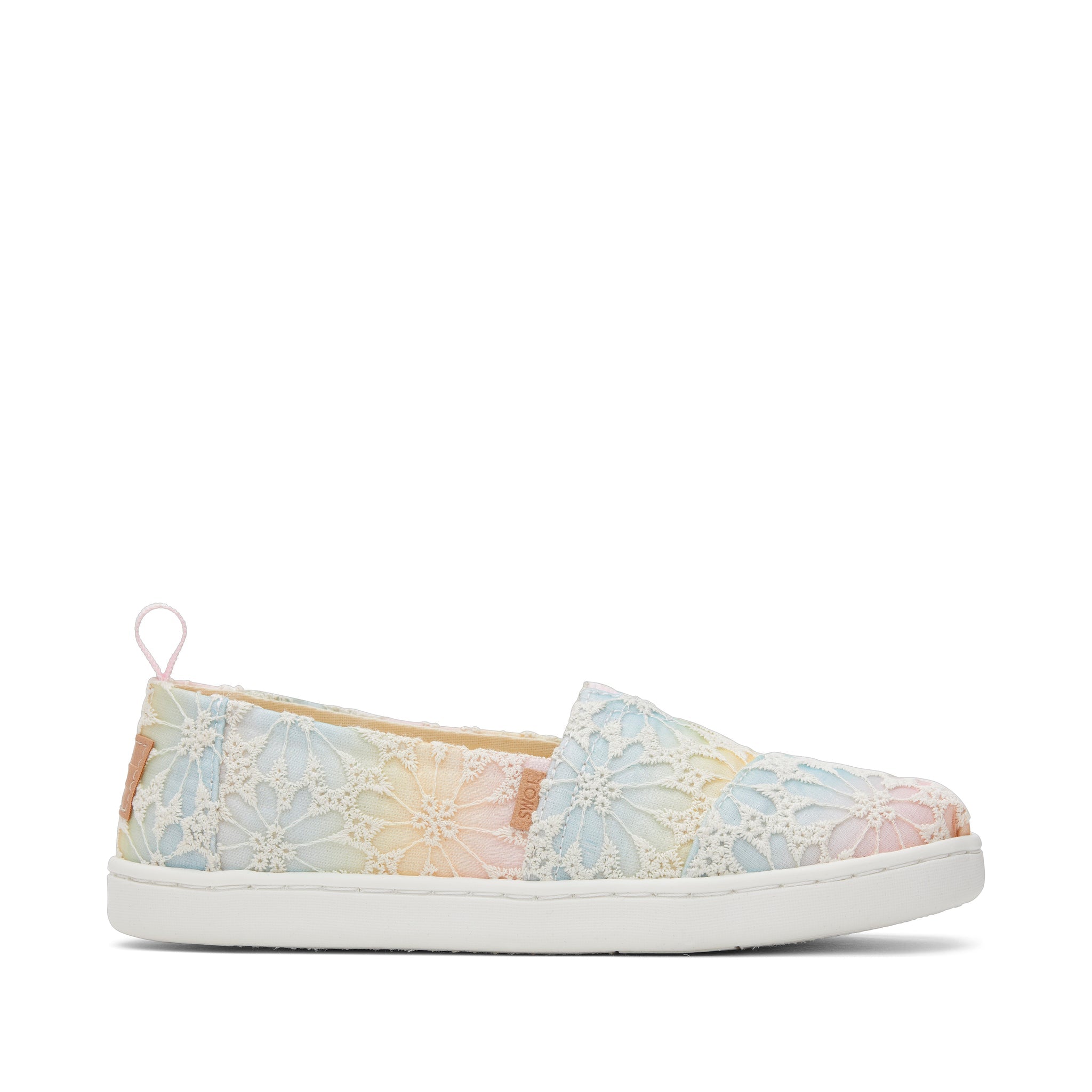 Детские туфли Youth Alpargata с цветочным кружевом в градиенте TOMS Shoes, Floral Lace Ombre
Детские туфли Youth Alpargata с цветочным кружевом в градиенте TOMS Shoes, Floral Lace Ombre